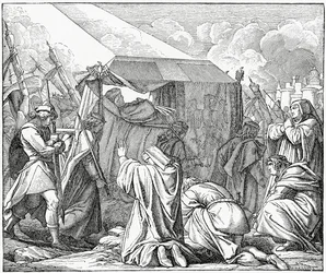 Henrik VII, den helige romerske kejsaren, sörjes av sitt folk 1313, 1882