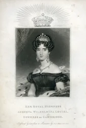 Hennes kungliga höghet Augusta Wilhelmina Louisa, hertiginna av Cambridge, 1830
