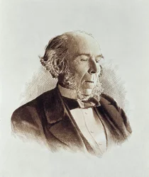 Herbert Spencer (1820-1903) (tryck)
