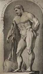 Hercules hämtar Hesperidernas gyllene äpplen
