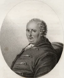 Horatio Walpole, graverad av Geremia, illustration från 