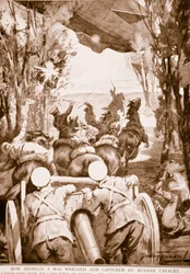 Hur Zeppelin 5 förstördes och tillfångatogs av ryskt kavalleri, 1914-19