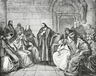 Huss inför rådet, 1882