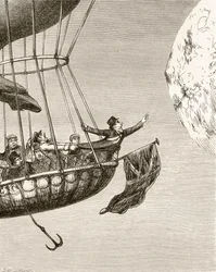 Illustration af George Cruikshank til digtet 