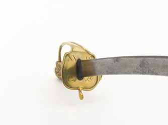 Infanterihängarsvärd märkt till 15:e (Yorkshire East Riding) Regiment, 1790 circa (metall)