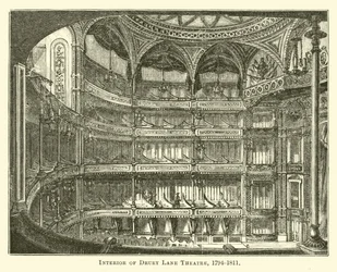 Interiör av Drury Lane Theatre, 1794-1811