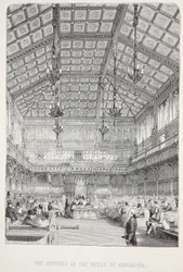 Interiör av underhuset