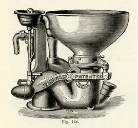 Jennings förbättrade Bramah ventilskåp, 1870