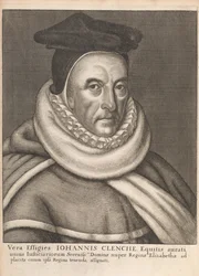 John Clenche, från Historical Memorials of the English Laws av William Dugdale, London 1666