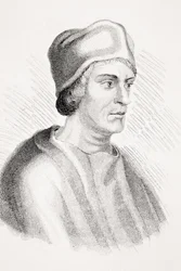 John Colet, illustration från 