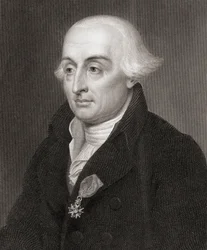 Joseph-Louis Lagrange, Comte de lEmpire (1736-1813) från Gallery of Portraits, publicerad 1833