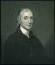 Joseph Priestley (1733-1804) från The Gallery of Portraits, publicerad 1833