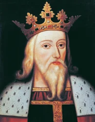 King Edward III (olja på panel)