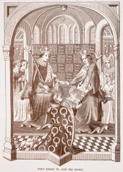Kung Henrik VI och hans hov