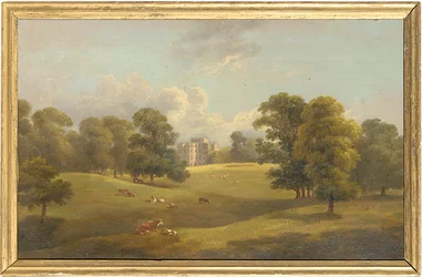 Kings Weston från hjortparken, tidigt 1800-tal