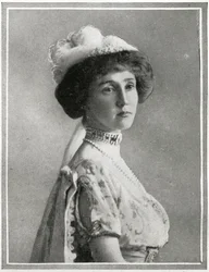 Lady Rothes, detalj av passagerare på RMS Titanic, från 
