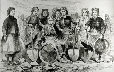 Lancashire Pit-Brow Women, från 