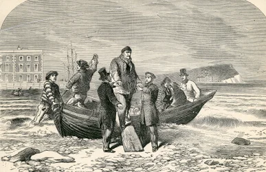 Landstigning av Louis Philippe i England, 1800-talet
