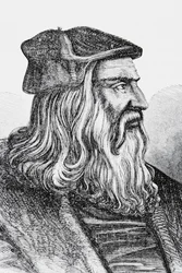 Leonardo Da Vinci (litho)