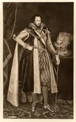 Ludovic Stuart, andre hertig av Lennox, från James I och VI, tryckt av Manzi Joyant & Co. Paris, 1904 (kollotyp)