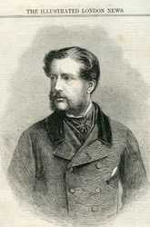Major Charles Nasmyth (1825-61) från The illustrated London News 13 juli 1861