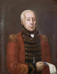 Generalmajor Hugh Lyle Carmichael, 2nd West India Regiment of Foot, ca 1809