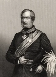 Generalmajor Sir Henry Havelock, från "The History of the Indian Mytery" publicerad 1858