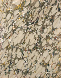 Marble Endpaper (papper)