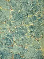 Marmorslutpapper, 1950-tal.