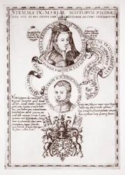 Mary Queen of Scots och hennes son, King James