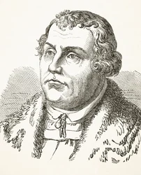 Martin Luther, ur "The National and Domestic History of England" av William Hickman Smith Aubrey (1858-1916), utgiven i London ca 1890