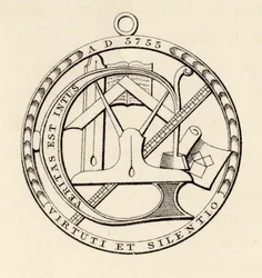 Frimurarsigill, ur ”The History of Freemasonry, band III”, utgiven av Thomas C. Jack, London, 1883