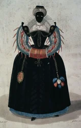 Maskeraddräkt i stil med Henri III
