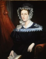 Mrs Ann Jane Carlisle, ca 1828-32 (olja på duk)