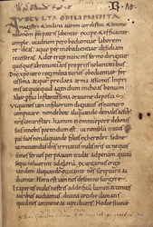 Ms 197 f.1r St. Benedictus regel