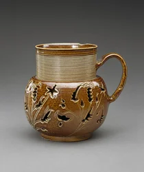 Mugg, c. 1690-1705 (saltglaserat stengods)