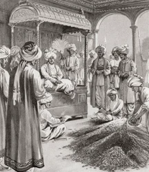 Muhammad bin Tughluq utfärdar tokenvaluta