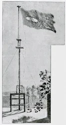 Mwangas flagga, från "The Rise of Our East African Empire", av Lord Frederick J.D. Lugard