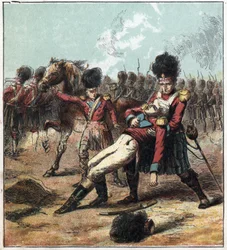 Napoleonkriget: Egyptens kampanj (expedition) (1798-1801): general Ralph Abercrombies (Abercromby) (1734-1801) trupper besegrade den franske generalen Menou (1750-1810) trupper vid Canope men han dog där den 21/ 03/1801. "Abercrombie i Egypten"