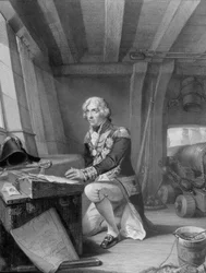 Nelson vid bönen