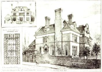 No.17 Kelston, St. Johns Avenue, från The Building News, 10 februari 1882