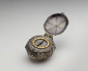 Oliver Cromwells fickur, 1600-tal (förgylld silver)