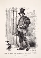 En av få kvarvarande sotare, från daguerreotypien av Richard Beard, illustration från London Labor och London Poor av Henry Mayhew, pub. 1862