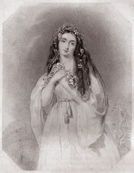 Ophelie (Ophelia) (Hamlet) i - "" Shakespeare Women