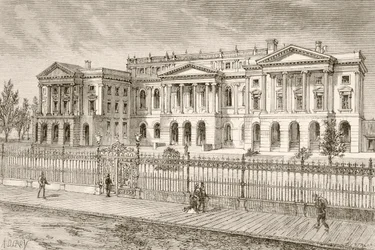 Osgoode Hall, Toronto, Kanada (litho)