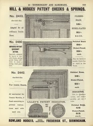 Sida från The Architects, Surveyors and Engineers Compendium 1892