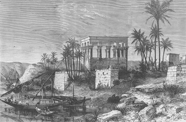 Faraos säng på ön Philae