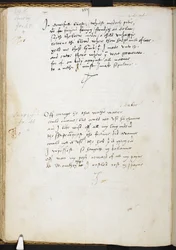 Sir Thomas Wyatts dikter, f.54v, ca 1530-39 (bläck på papper)