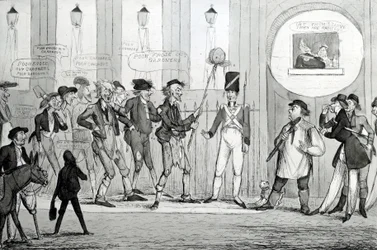 De fattiga frös ut Gardners, 1820
