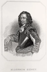 Porträtt av Algernon Sidney, 1835
